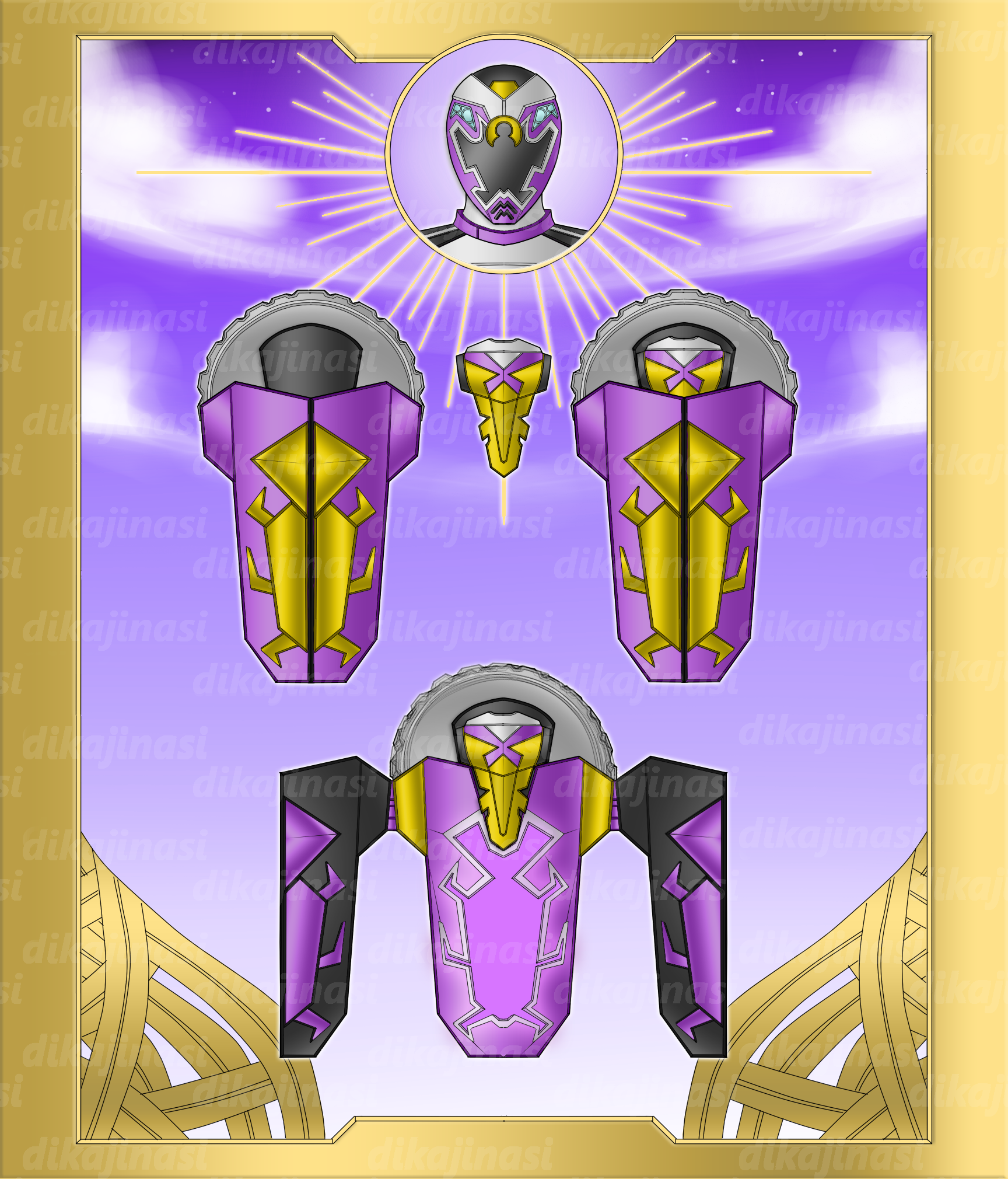 Power Rangers Beast Racers Power Rangers Beast Racers Morpher : Violet by dikamenrider on DeviantArt