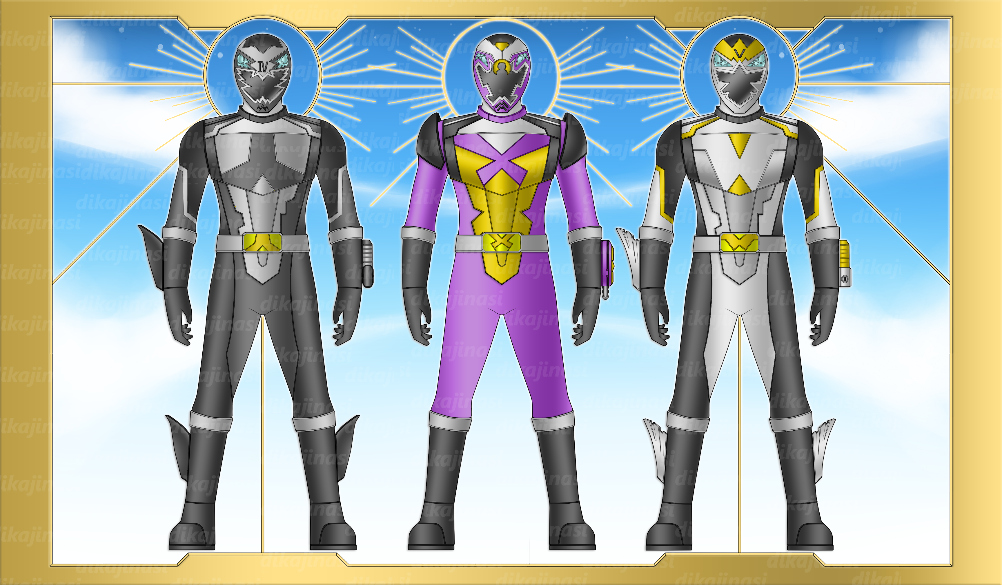 Power Rangers Beast Racers Power Ranger Beast Racer Extra Rangers by dikamenrider on DeviantArt