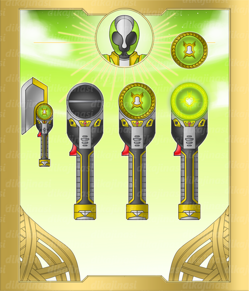 Power Rangers Titans Lime Morpher by dikamenrider on DeviantArt