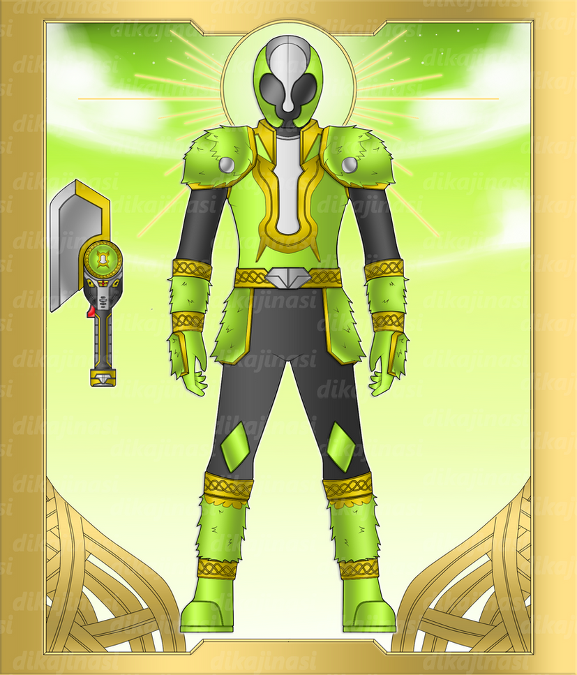 Power Rangers Titans Lime Ranger by dikamenrider on DeviantArt