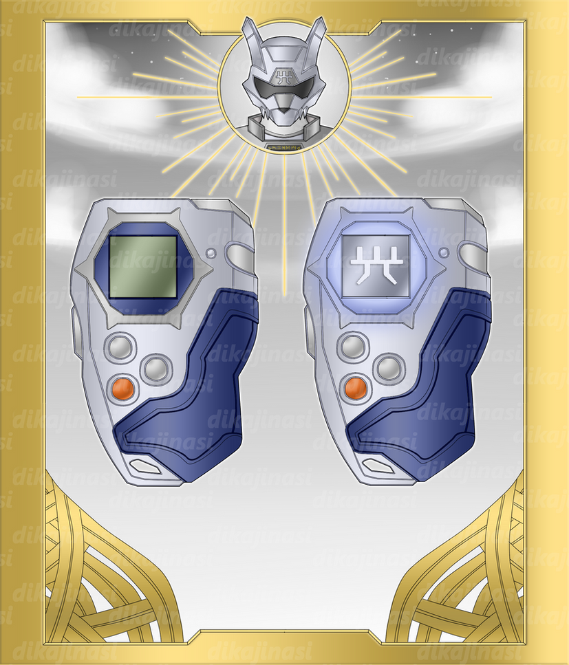 Power Rangers Digimon Frontier Deviantart Power Rangers Frontier Light Morpher by dikamenrider on DeviantArt