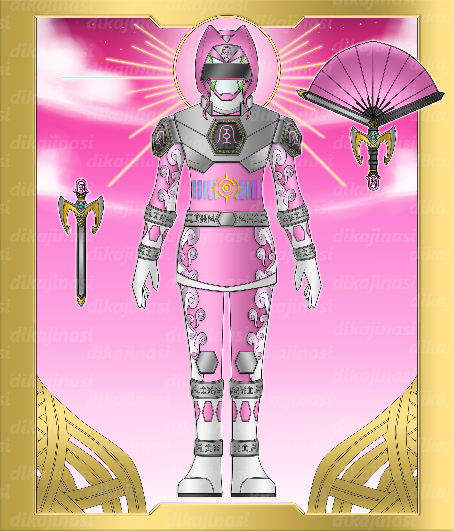 Power Rangers Frontier Wind Ranger by dikamenrider on DeviantArt