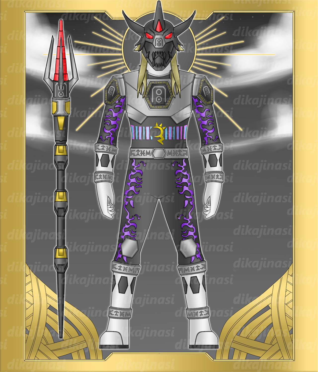 Power Rangers Frontier Evil Ranger by dikamenrider on DeviantArt