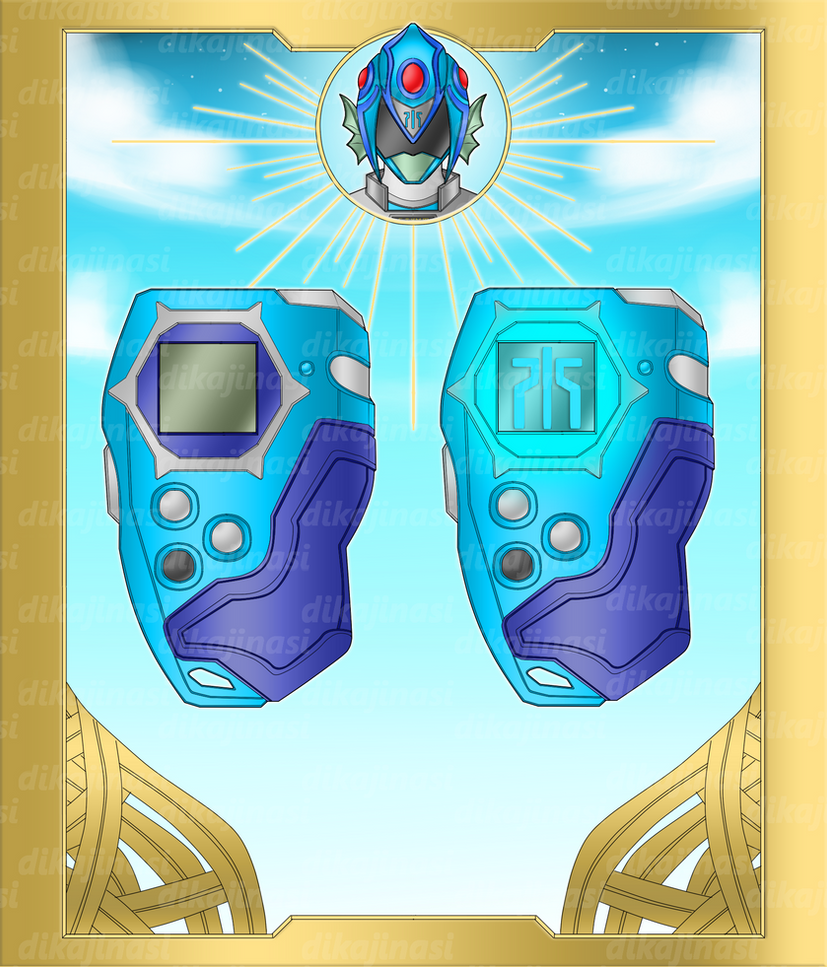 Power Rangers Frontier Water Morpher by dikamenrider on DeviantArt