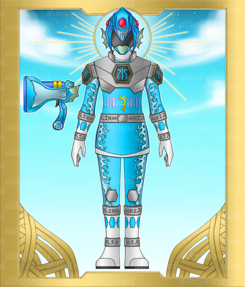 Power Rangers Frontier Water Ranger by dikamenrider on DeviantArt