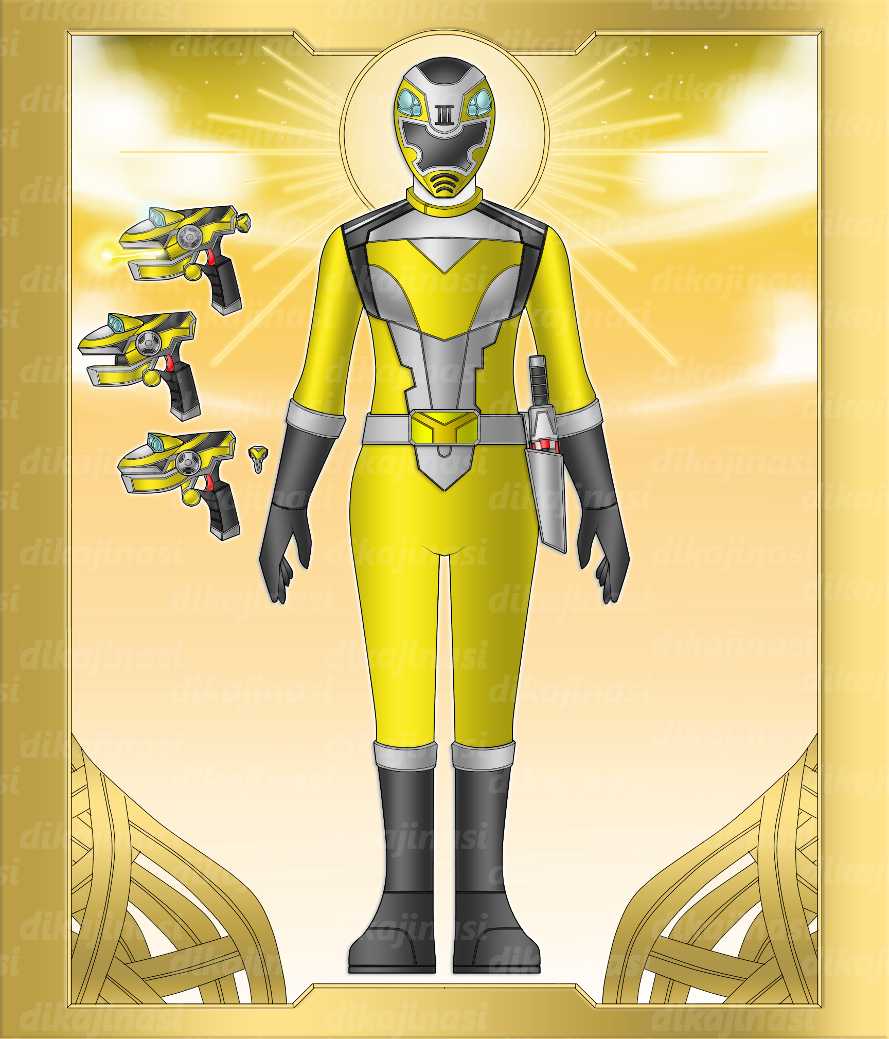 Power Rangers Beast Racers Power Rangers Beast Racers Weapon Yellow by dikamenrider on DeviantArt