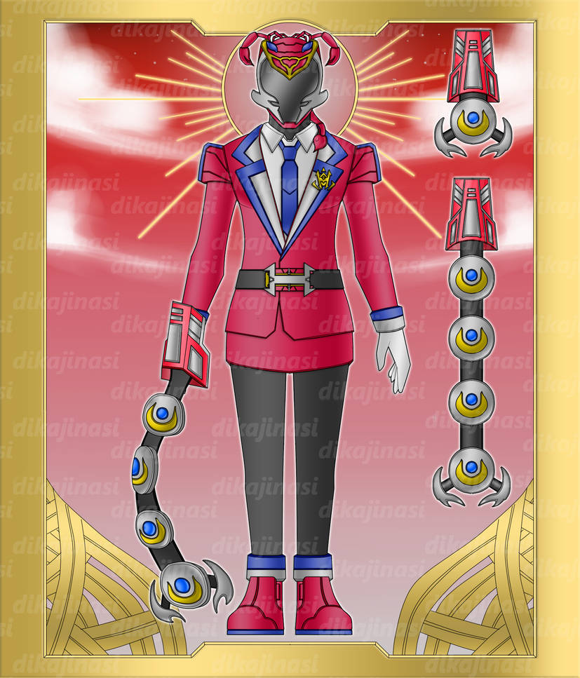 Power Rangers Hyper Heroes Scarlet Ranger by dikamenrider on DeviantArt