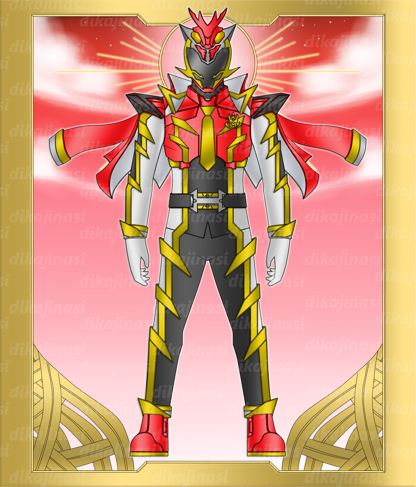 Power Rangers Hyper Heroes Red Battlizer Mode by dikamenrider on DeviantArt