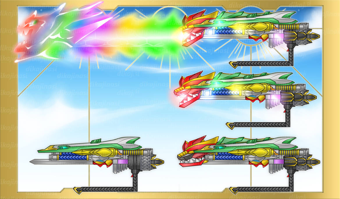 Power Rangers Dragon Sentinels Dragon Buster B by dikamenrider on ...