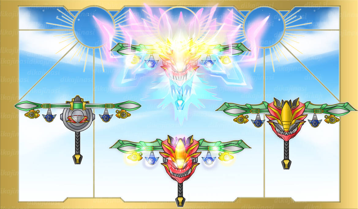 Power Rangers Dragon Sentinels Dragon Buster C by dikamenrider on ...