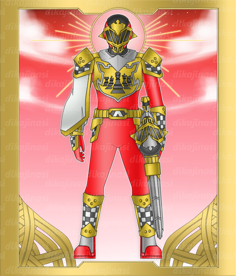 Power Rangers Mythic Kingdom Red Ranger A by dikamenrider on DeviantArt