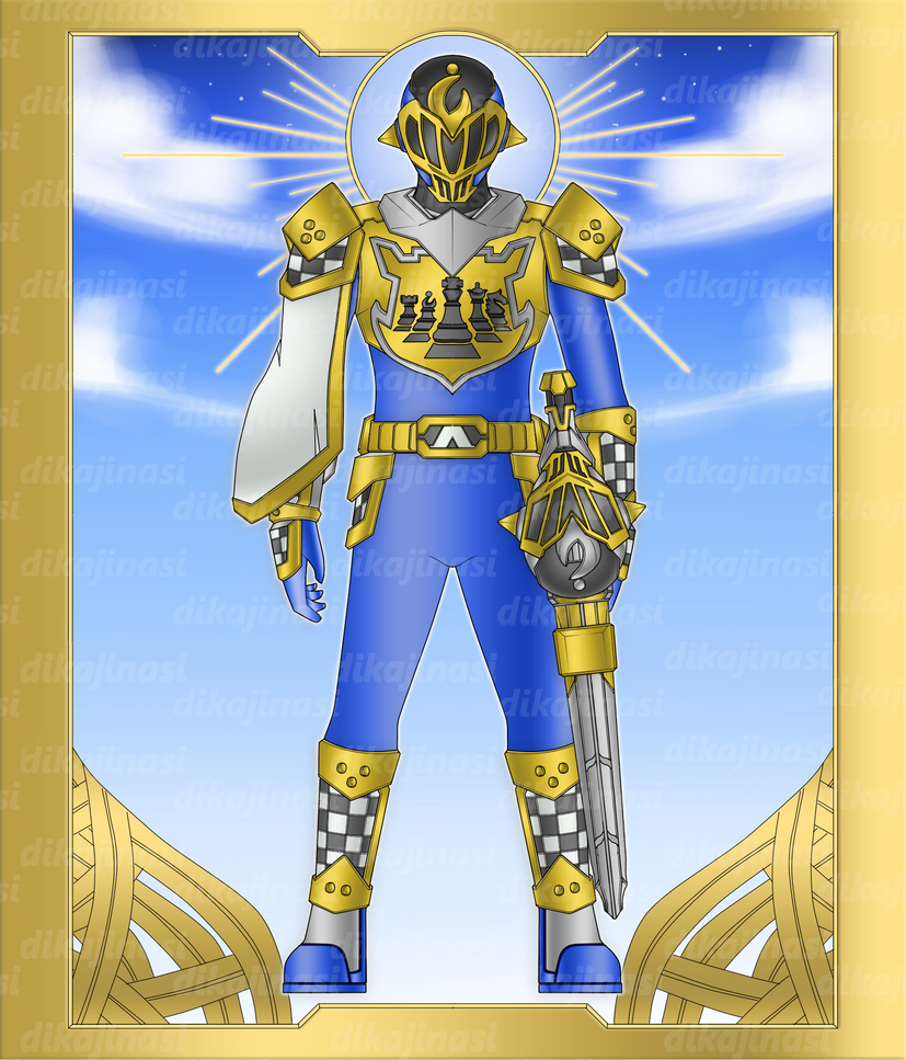 Power Rangers Mythic Kingdom Blue Ranger A by dikamenrider on DeviantArt