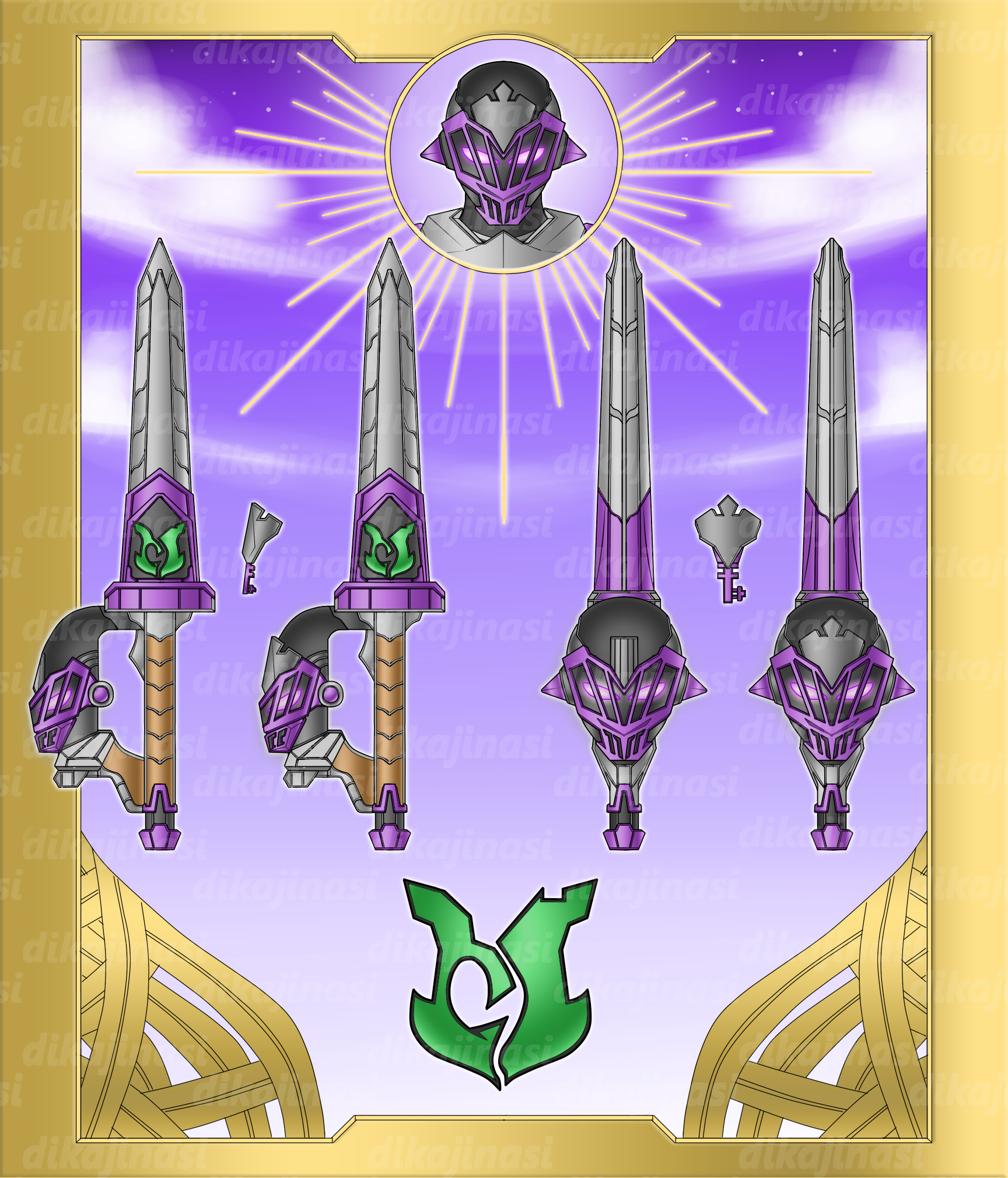 Power Rangers Mythic Kingdom Dark Morpher A by dikamenrider on DeviantArt