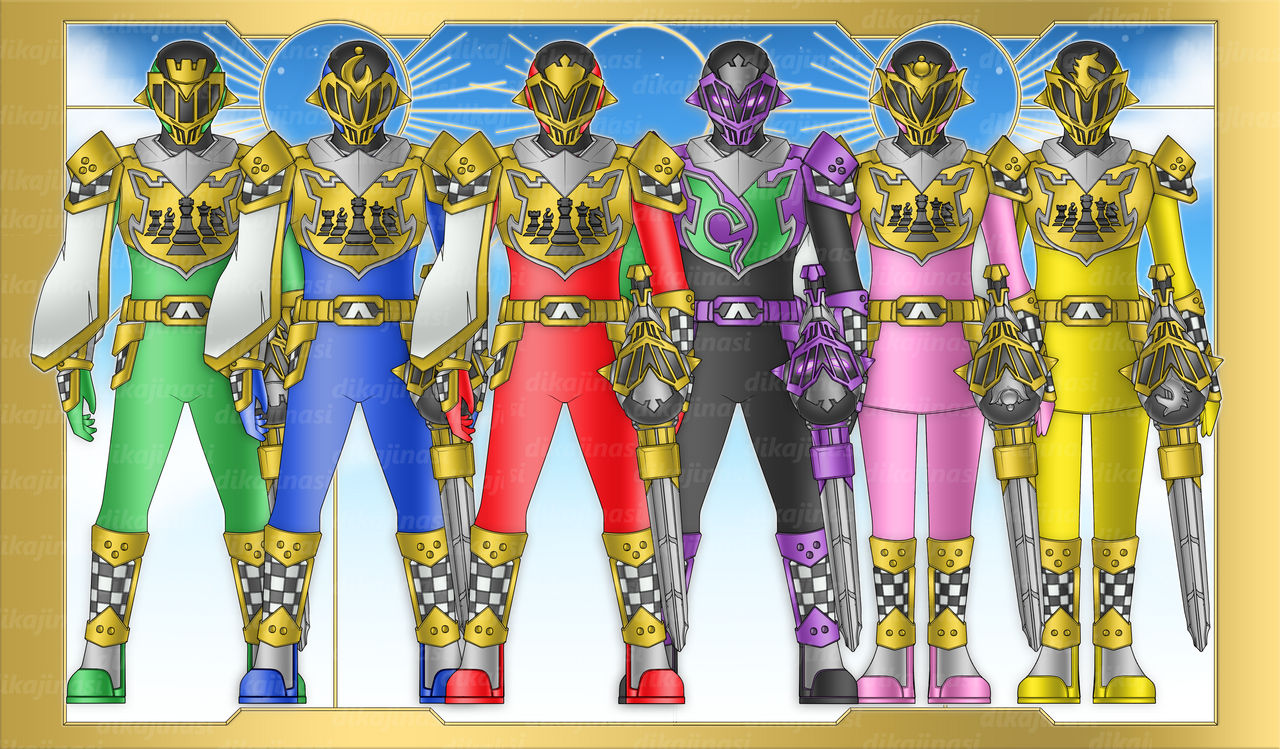 Power Rangers Mythic Kingdom Full Team by dikamenrider on DeviantArt