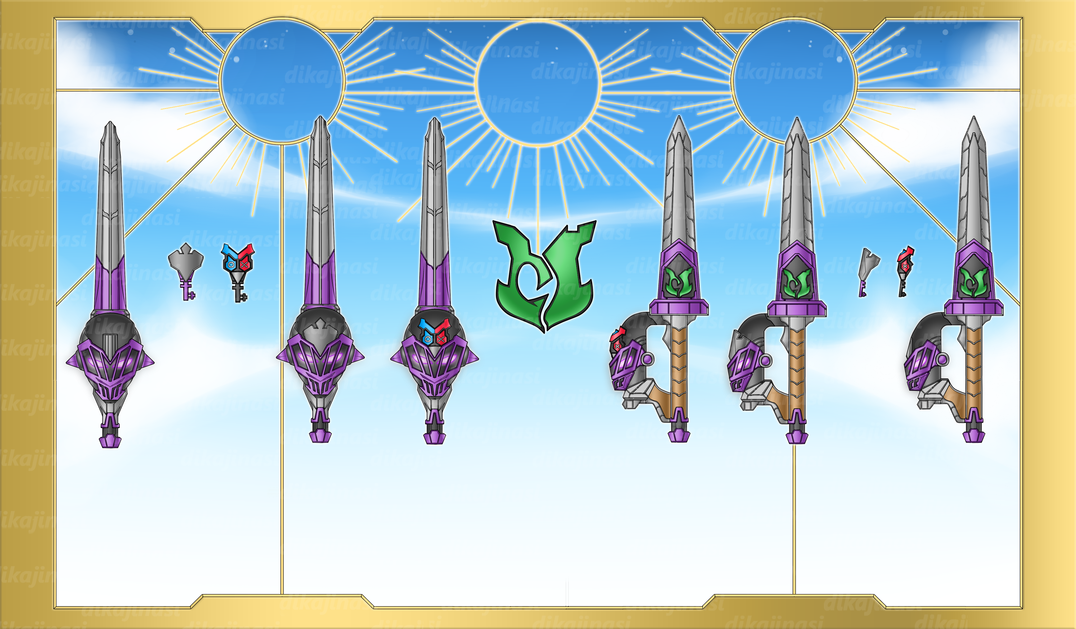 Power Rangers Mythic Kingdom Dark Morpher by dikamenrider on DeviantArt