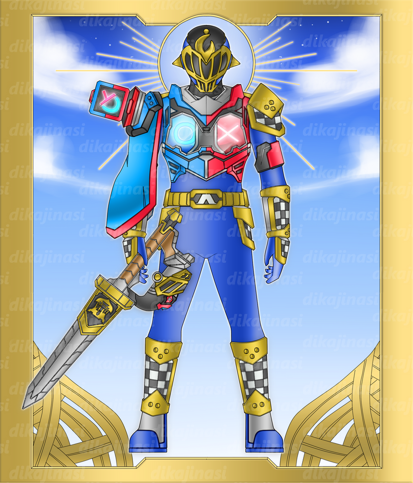 Power Rangers Mythic Kingdom Blue Battlizer B by dikamenrider on DeviantArt