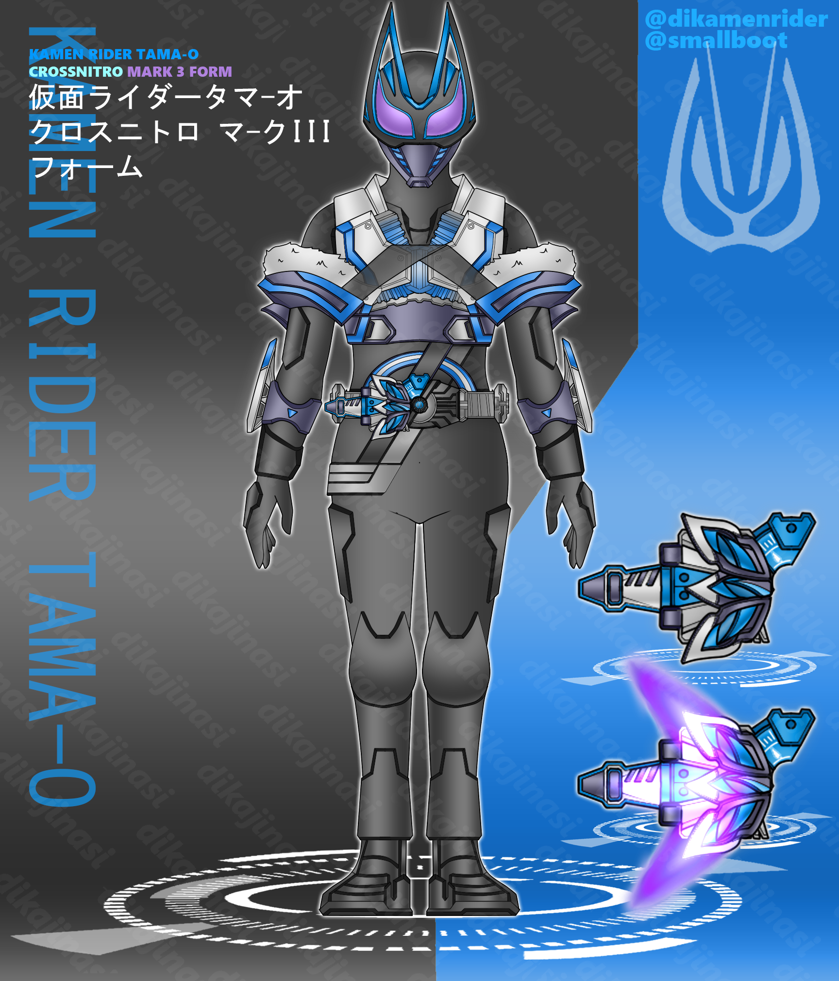Mark Packman House Rider Kamen Rider Tama-O : Cross Nitro Mark III by dikamenrider on DeviantArt