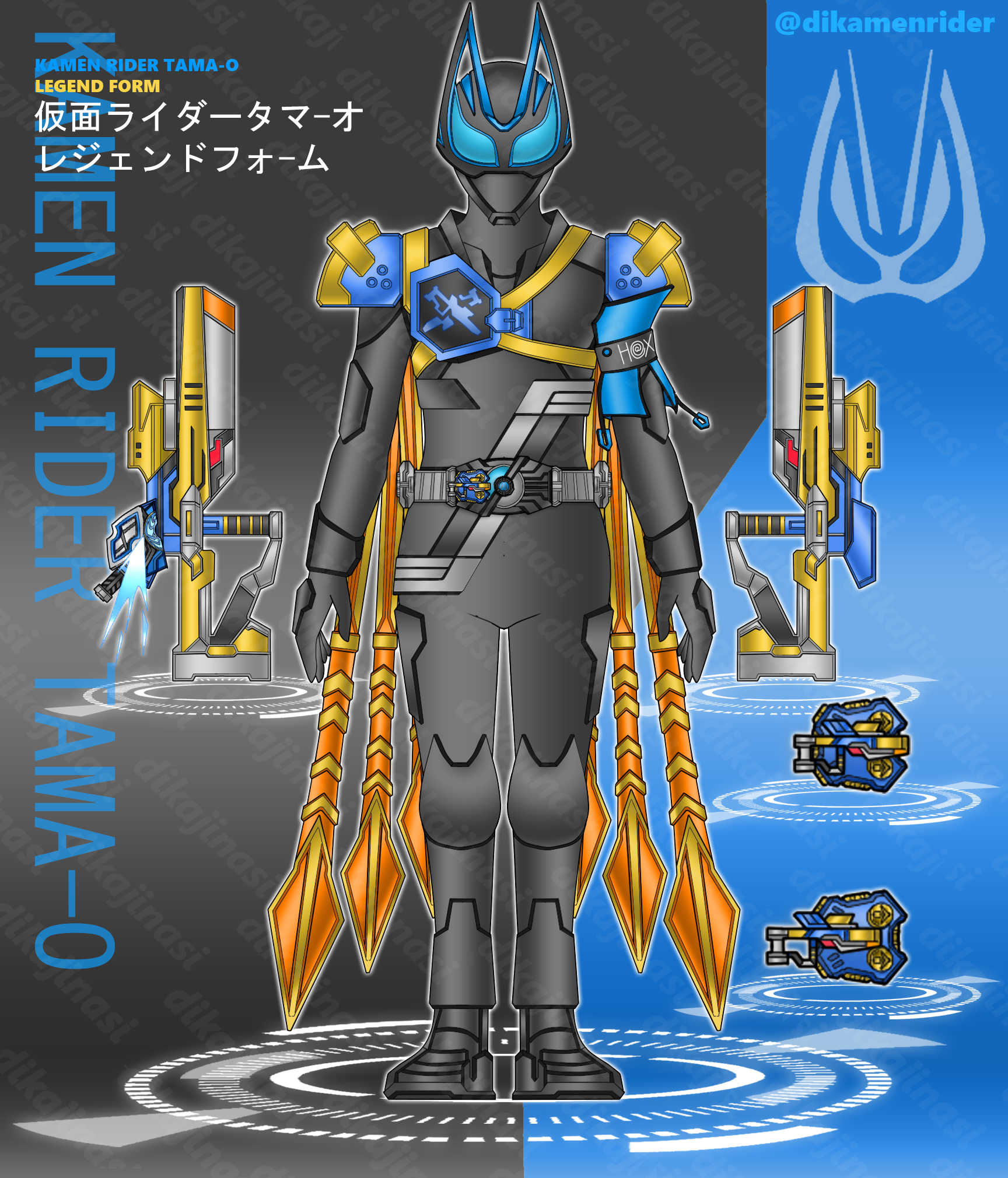 Legend Form Style Kamen Rider Tama-O - Legend Form by dikamenrider on DeviantArt