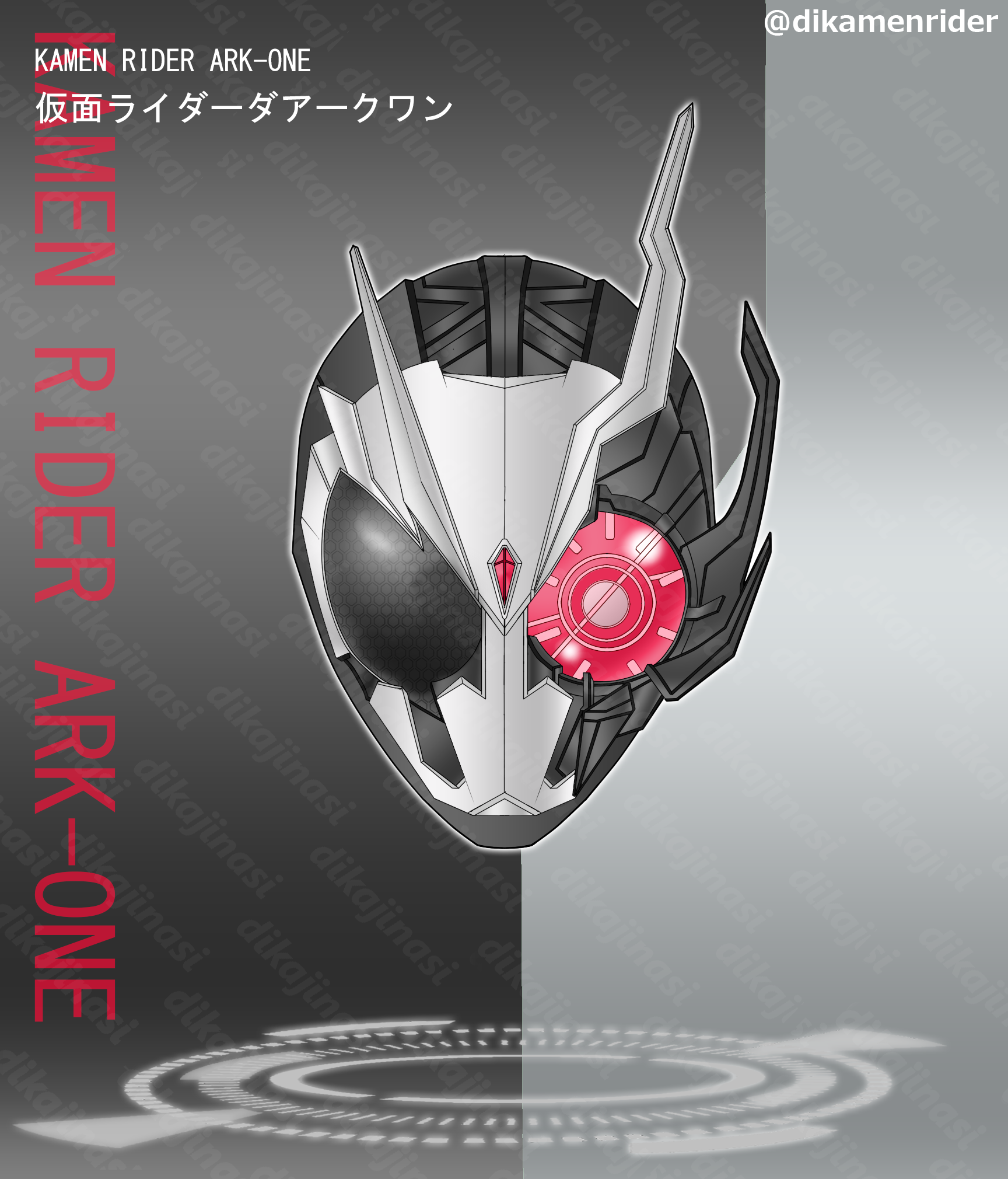 Kamen Rider Ark-One Headshot by dikamenrider on DeviantArt
