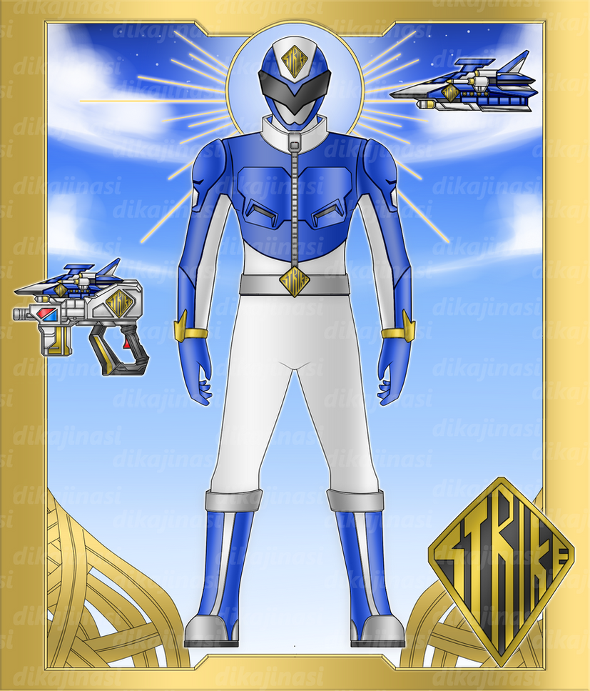 Power Rangers Strike Patrol Blue Ranger by dikamenrider on DeviantArt