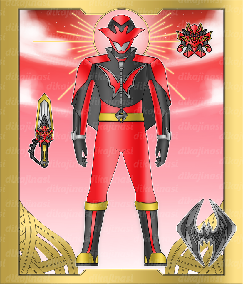 Power Rangers Hauntari Red Ranger by dikamenrider on DeviantArt