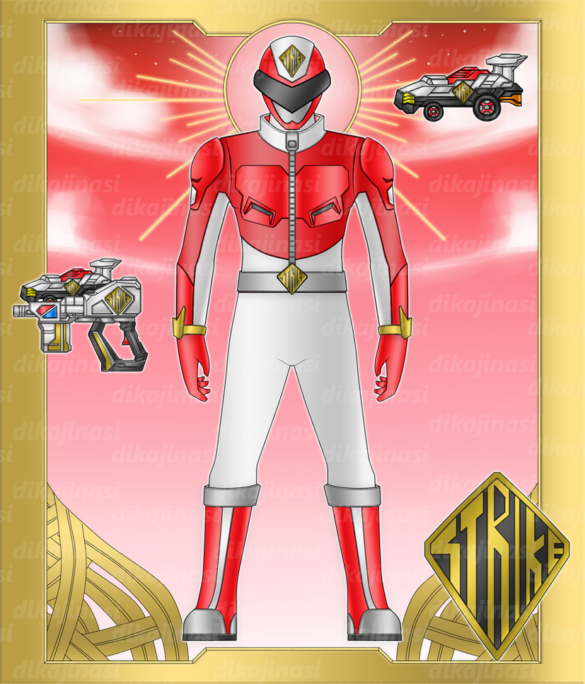 Power Rangers Strike Patrol Red Ranger by dikamenrider on DeviantArt