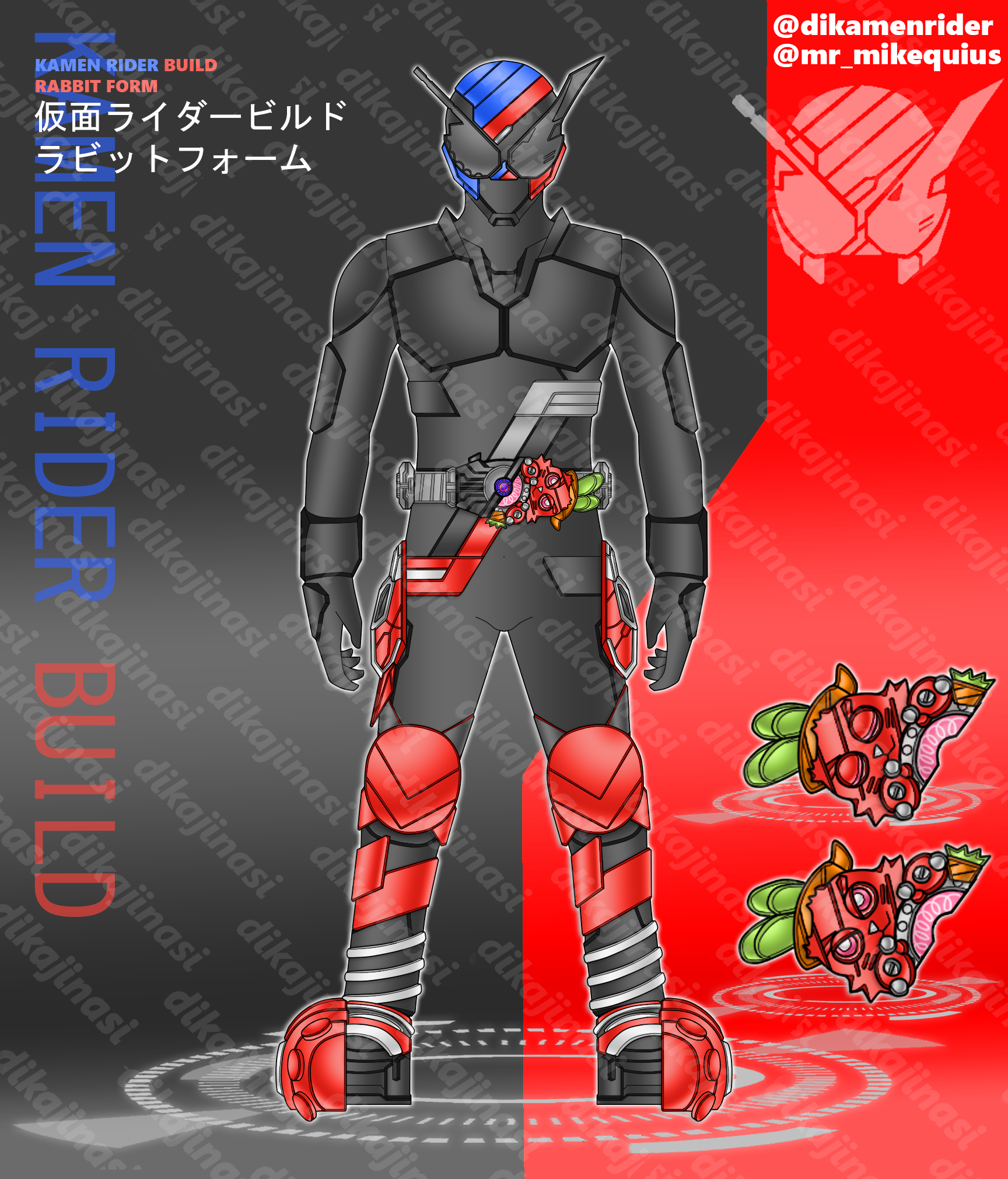 Kamen Rider Build Rabbit Revolve On by dikamenrider on DeviantArt