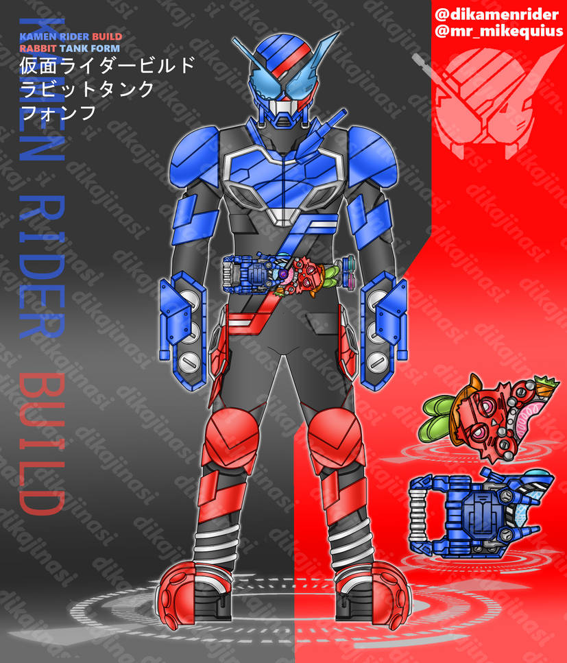 Kamen Rider Build Dual On Tank Rabbit by dikamenrider on DeviantArt