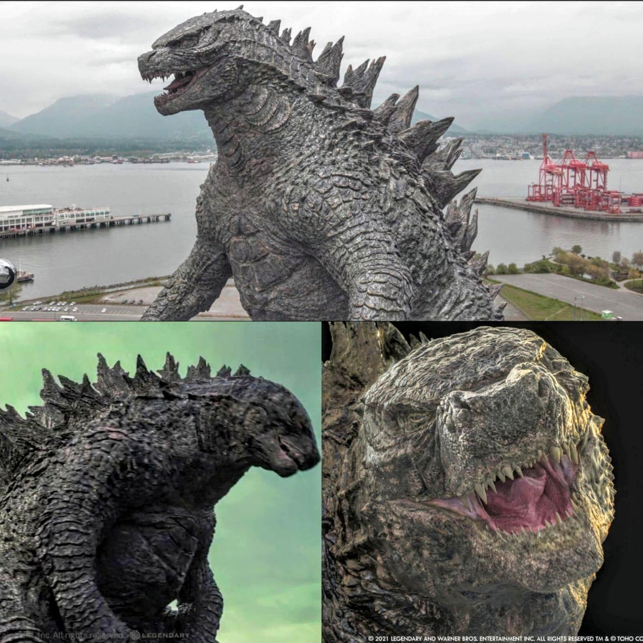 Three CGI Models of MonsterVerse Godzilla by Ian2024 on DeviantArt