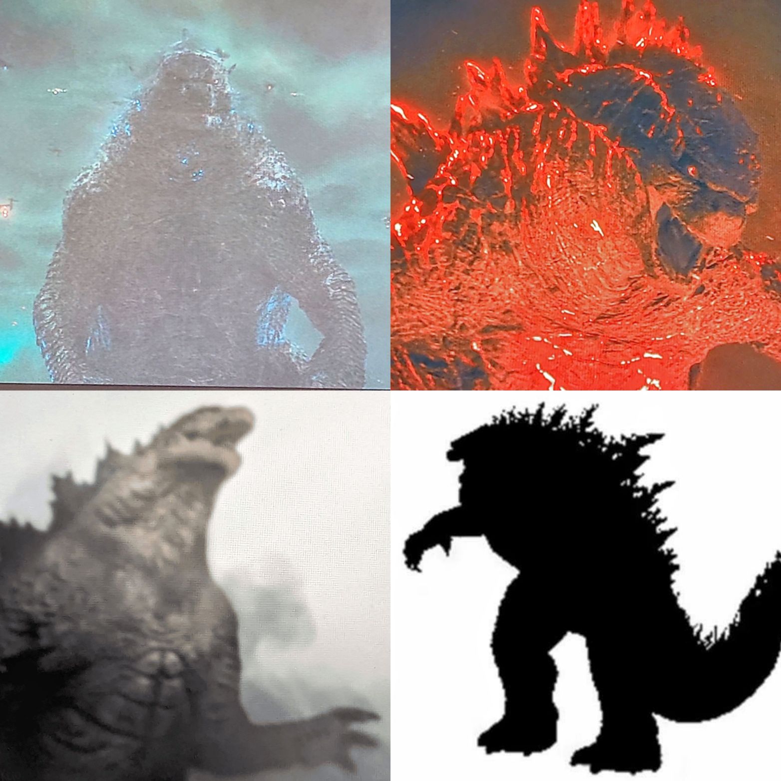 Two Godzilla's MonsterVerse Godzilla has two different forms by Ian2024 on DeviantArt