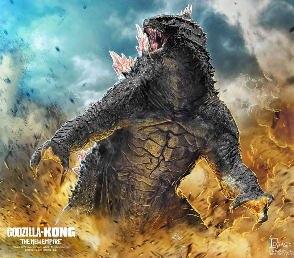 MonsterVerse Godzilla's evolved form concept art by Ian2024 on DeviantArt