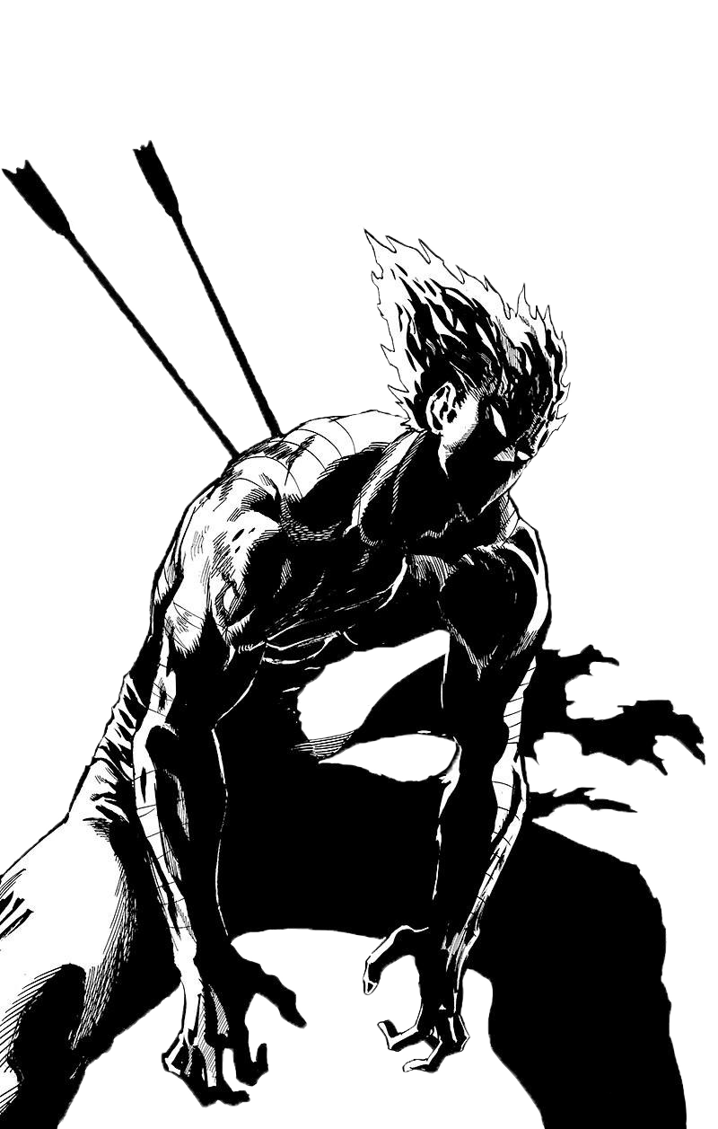 Garou Manga Render by Lxker1x on DeviantArt