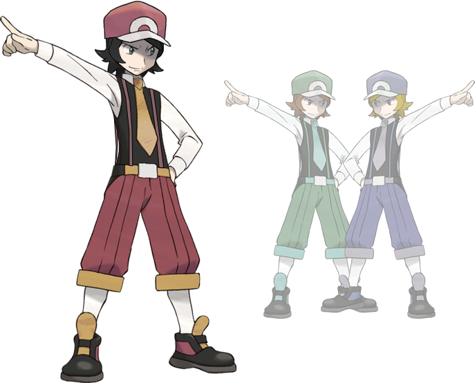 Pokemon XY trainer sprites ( X ) by Nephae on DeviantArt