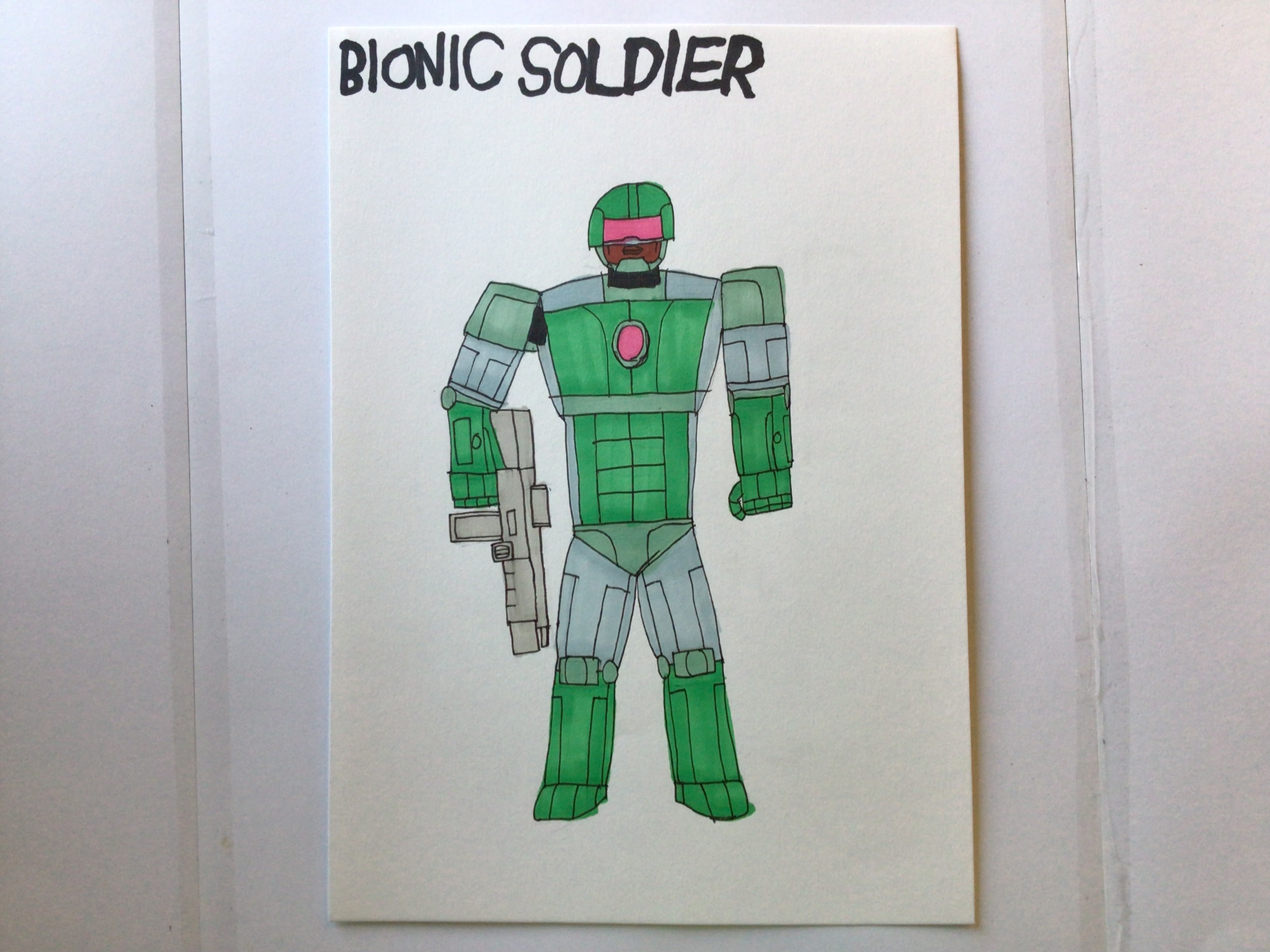 Bionic Commander Deviantart Bionic Soldier (Hedenang Comics) by Hedenangarts on DeviantArt