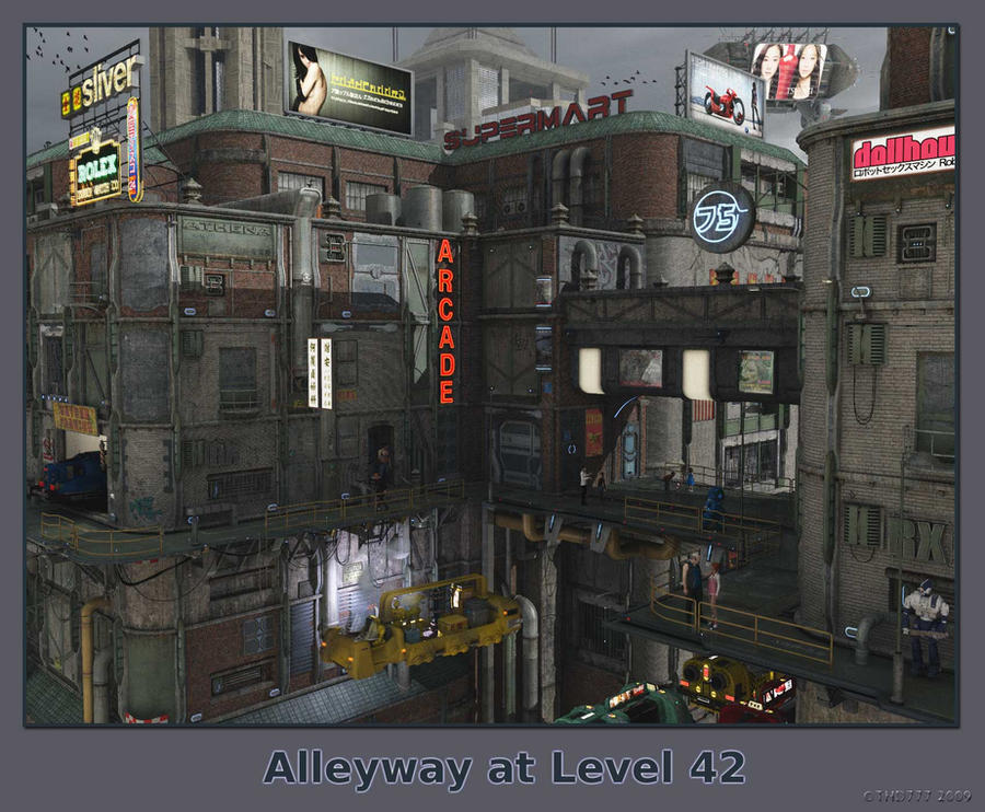 Alleyway at Level 42