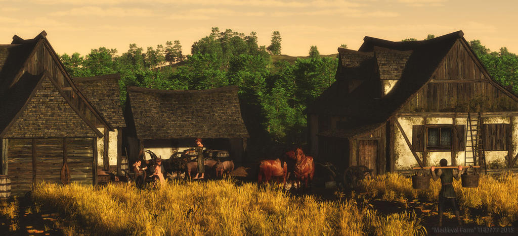 Medieval Farm by thd777