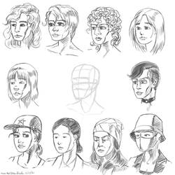 Faces - A morning warm up