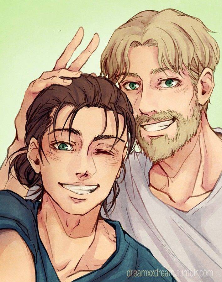Zeke Yeager And Eren Hd Png Download Kindpng