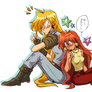 Lina and Gourry