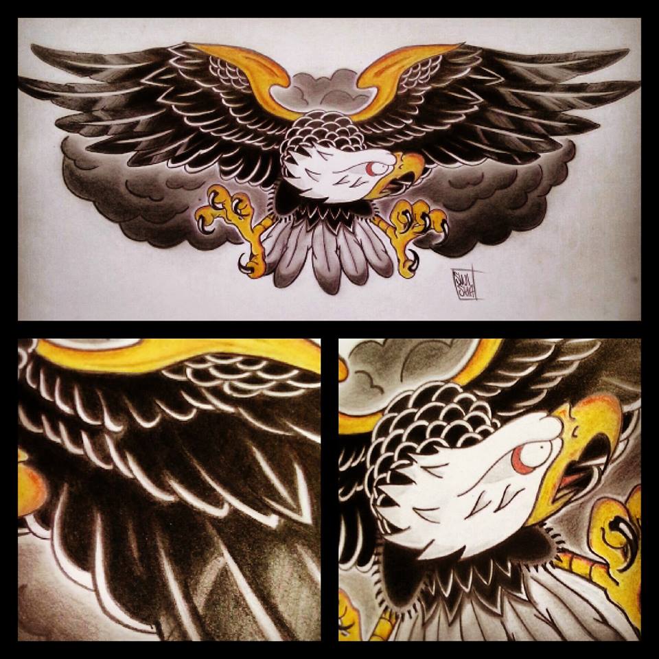  Eagle Tattoo by Swishalol on DeviantArt