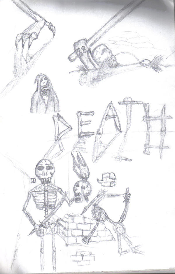 Death,skeletons + decapitation by Descipleofnone on DeviantArt