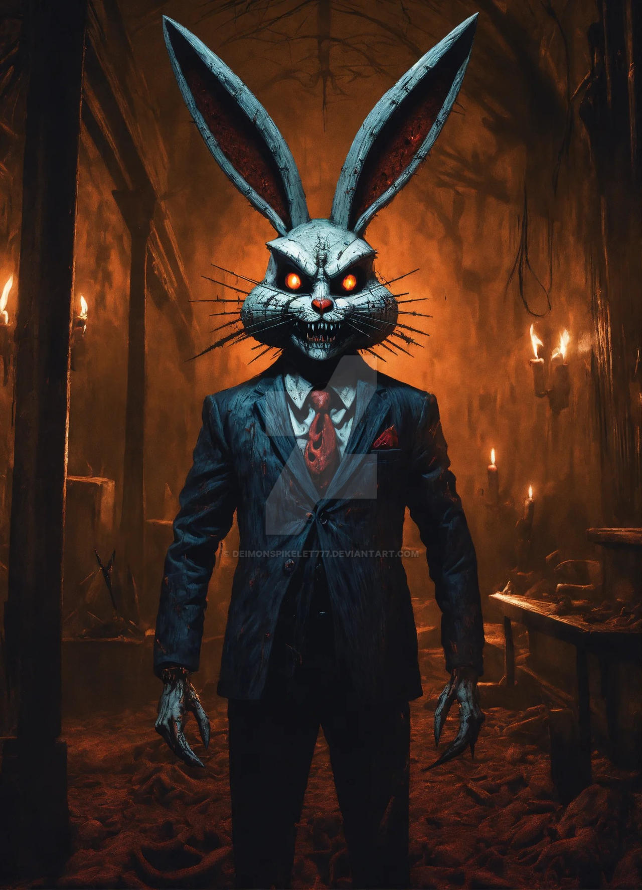 Revenant Bugs Bunny as Pinhead by DeimonSpikelet777 on DeviantArt