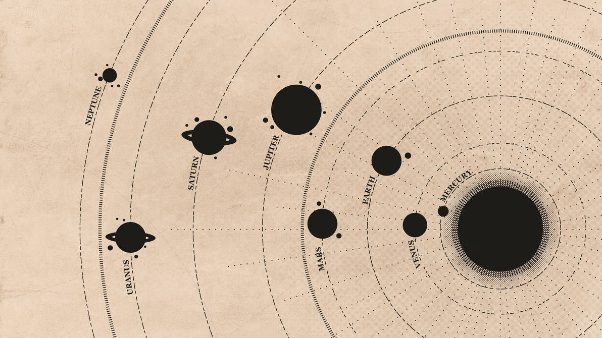 Solar system by SiMonk0 on DeviantArt