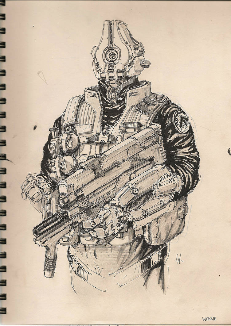 Robot Drawing by WouterGort on DeviantArt