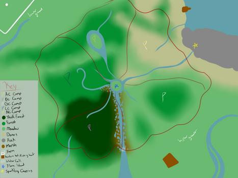 Sacred Grove Clans Map