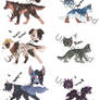 Halloween Cats and Dogs (OPEN ADOPTS)