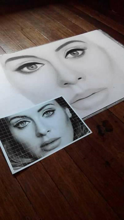 Adele Work in Progress by SyrillAngeloArt on DeviantArt