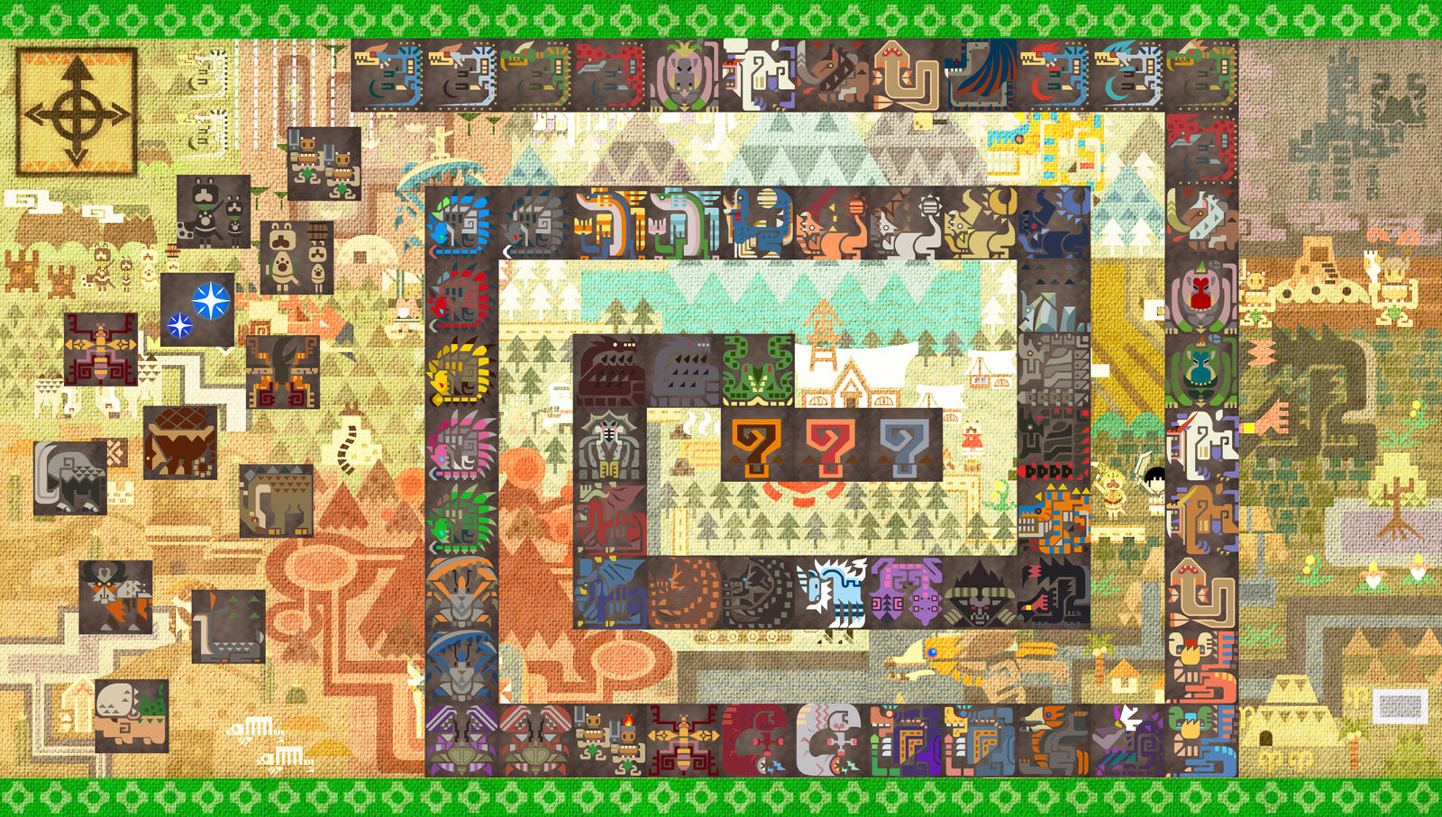 Wallpaper Monster Hunter Freedom 2 Unite By Gh0rgh0rbey On Deviantart