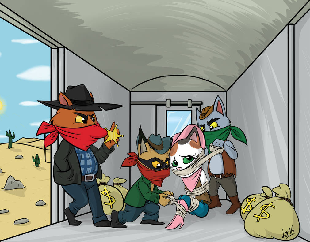 Deviantart Robber Train Robbery by Levvvar on DeviantArt