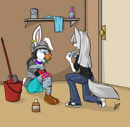 Stashed Away by Levvvar